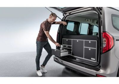 Mercedes Citan Camper alquiler maletero abierto